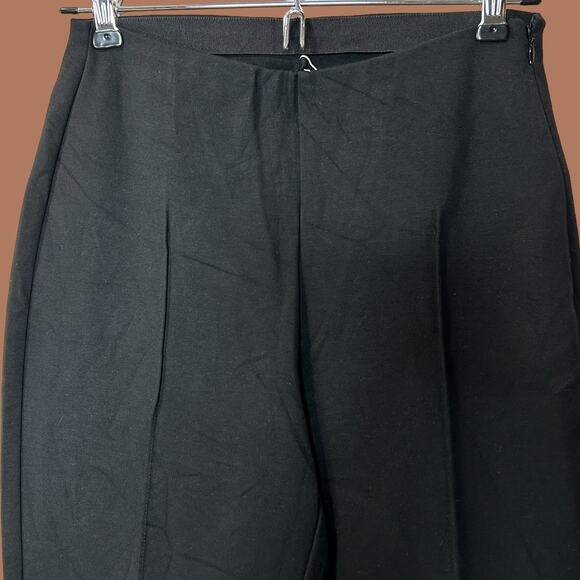 Everlane The Dream Pant Kick Flare Pants Black Women XS NWT Knit Elevated Basic - Picture 9 of 13